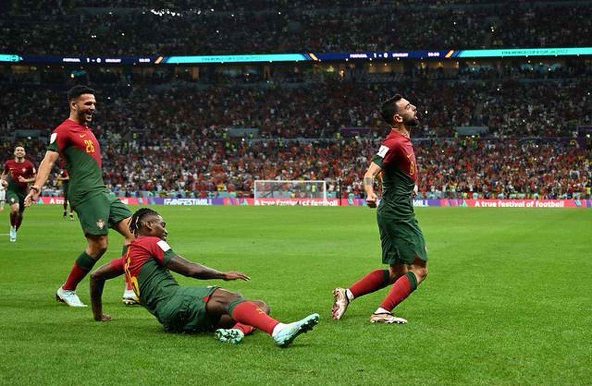 丹麦血洗乌拉圭，布鲁诺制霸全场