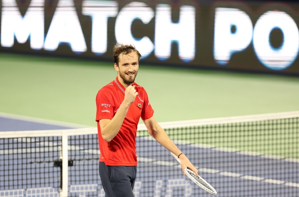 欧洲网球队轻取德国网球队，德约科维奇完成帽子戏法